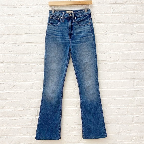 MadewellSkinny Flare Jeans in Kenwick Wash Blue 25